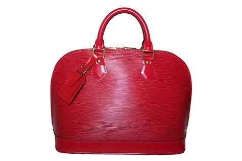 Louis Vuitton alma epi leather